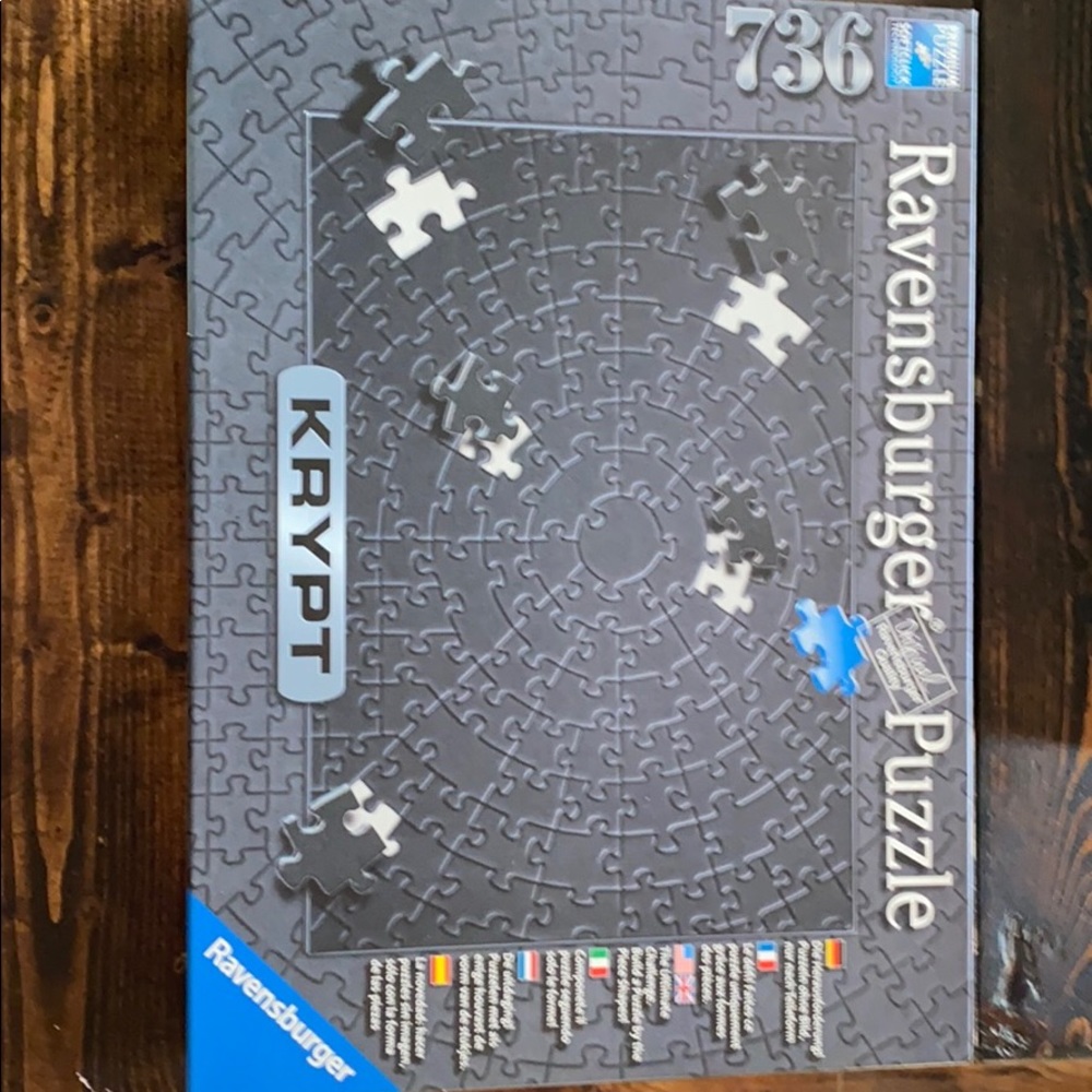 Ravensburger 736 piece puzzle.